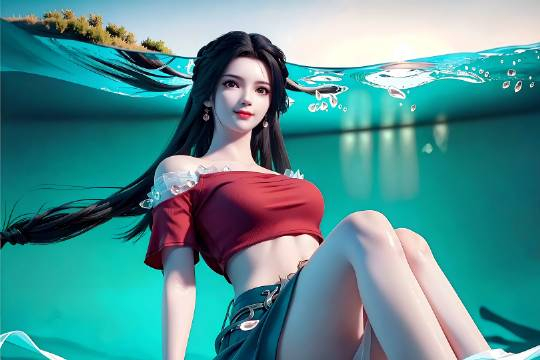 国漫女神姜立横版壁纸温柔的姿态如诗似画