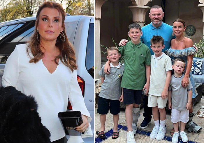 鲁尼久违秀恩爱,37岁妻子没变老!英超花魁生4儿子,越来越美|鲁尼|科林