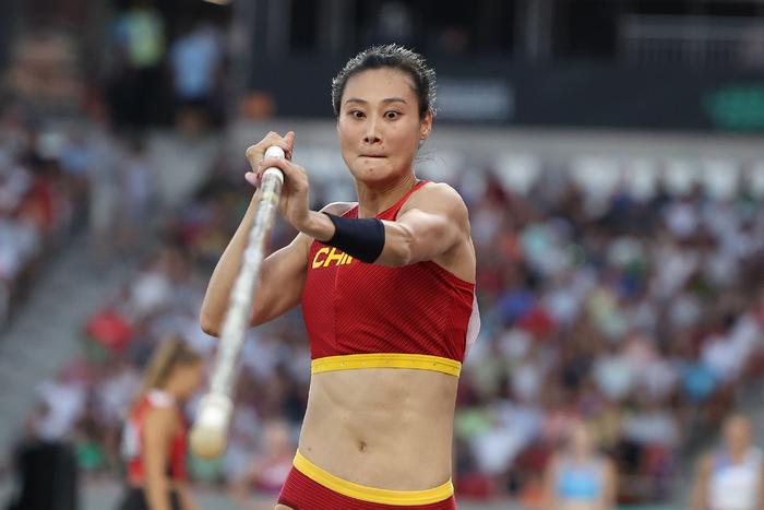 女子撑杆跳高资格赛:中国选手无缘决赛