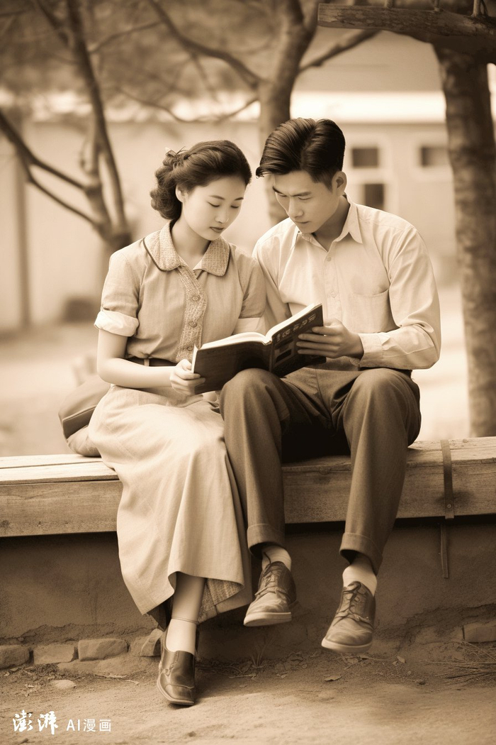 ai漫画 |七夕特刊:上世纪,那青涩的爱情|爱情|甘心情愿|公园_新浪新闻