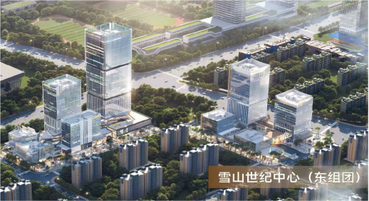 雪山世纪中心效果图