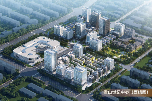 雪山世纪中心效果图