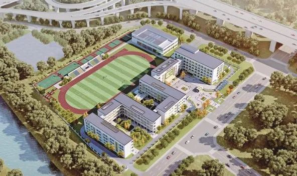 根据规划公示显示地点:湖区绿影小学扩建项目位于王家巷立交桥东南侧