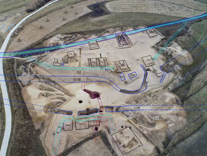 后城咀遗址的瓮城防御布局