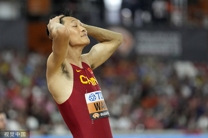 王嘉男对自己的表现有些失望。