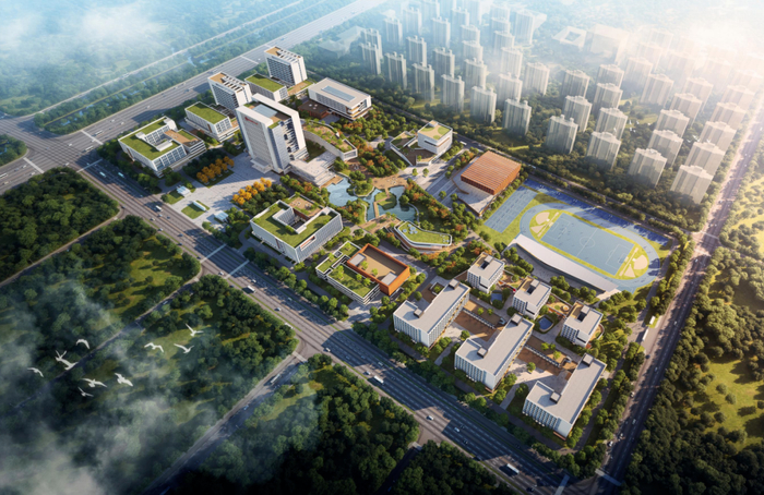 效果图根据协议,南航和江北新区将全面建立战略性,紧密型合作关系