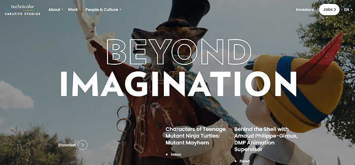 （Technicolor Creative Studios官网）