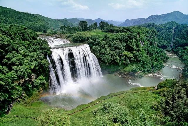 ▲黄果树大瀑布（图源：天眼新闻）