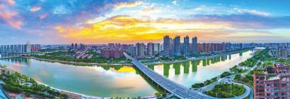 德阳经开区全景。