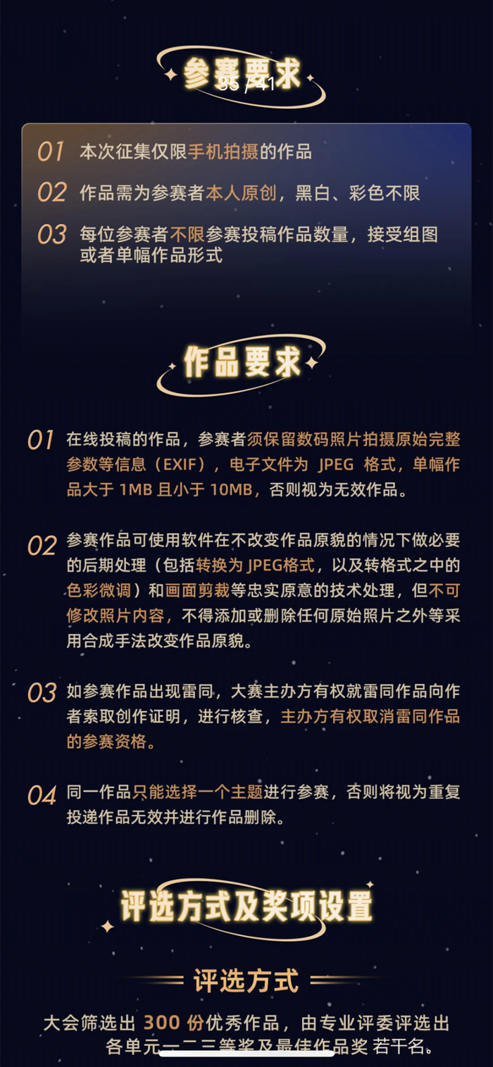 参赛提交作品要求