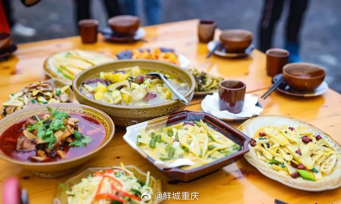金佛山的方竹笋开采啦!