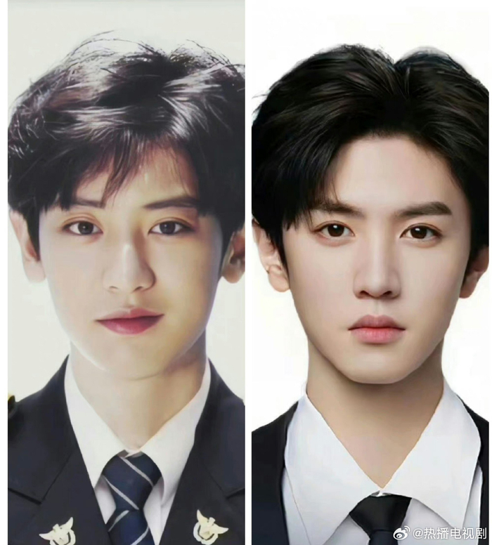 好多网友觉得陈哲远像鹿晗,还有说像朴灿烈的,大家觉得像吗?