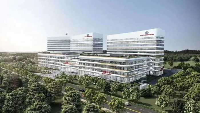 山东中医药大学附属医院青岛医院项目效果图