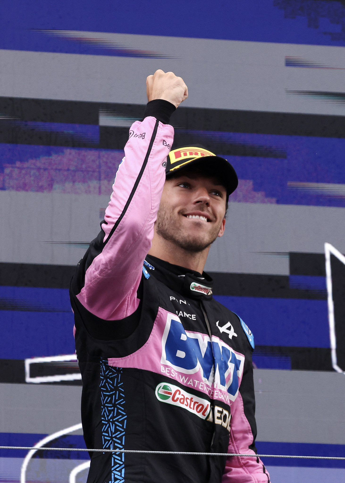 加斯利的赛季首个领奖台,过终点后都快吼破了嗓子|荷兰大奖赛_新浪