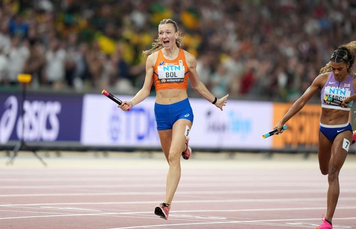 女子4x400米决赛赛况