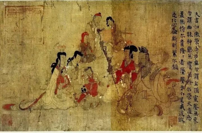 ▲《女史箴图》部分