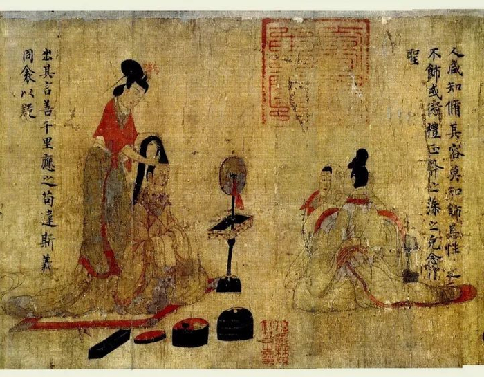 ▲《女史箴图》局部