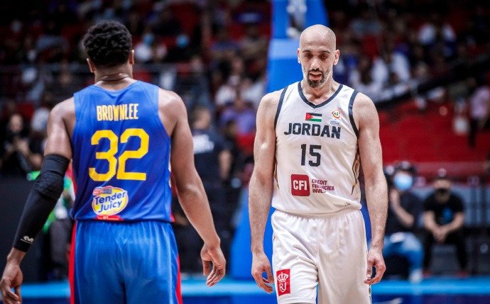 约旦男篮,0胜2负,-29分