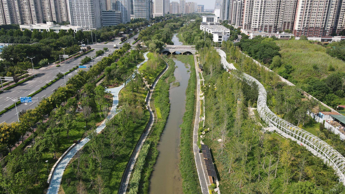 家门口的诗与远方济南腊山河全新亮相