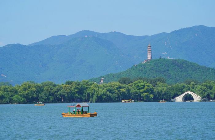 北京昆明湖的风景介绍图片