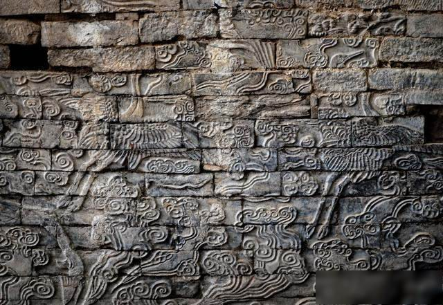 州桥遗址北宋浮雕石壁