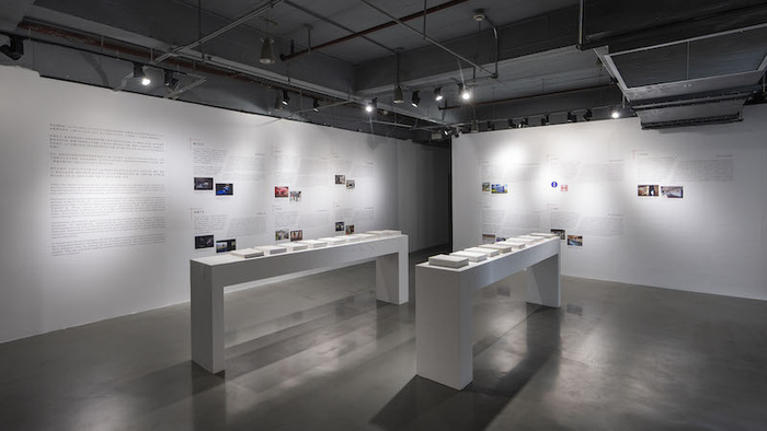 展览现场，文献部分。