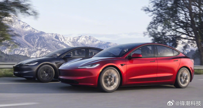 新款特斯拉model 3来了,和旧款比,新外观设计更帅吗 ?__财经头条