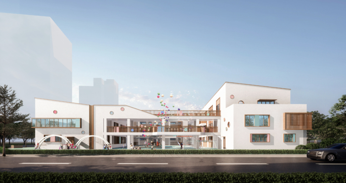 成都市青羊区天府幼儿园宝塘园区效果图