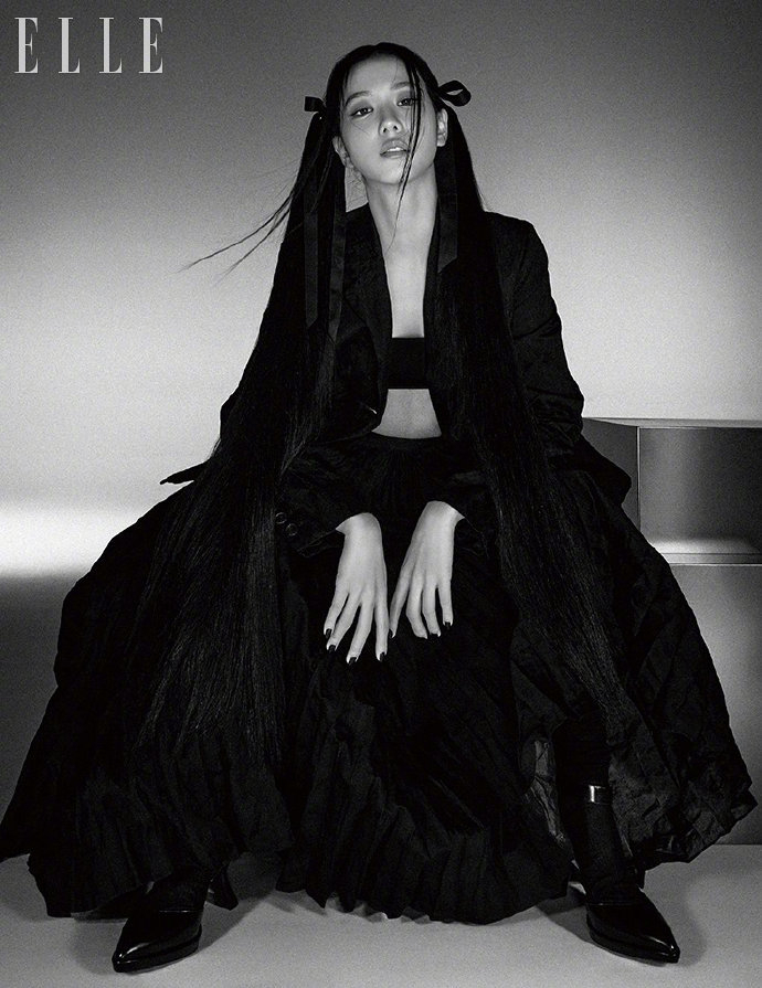 jisoo 金智秀 elle korea 8月刊封面画报