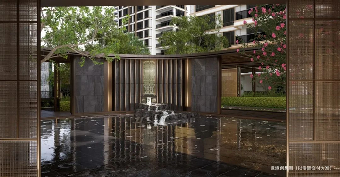 ▲越秀·天悦云萃意境创想图