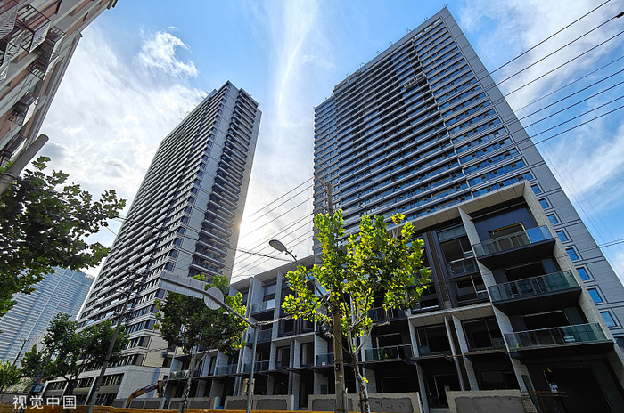 上海一在建楼盘 资料图 图源：视觉中国