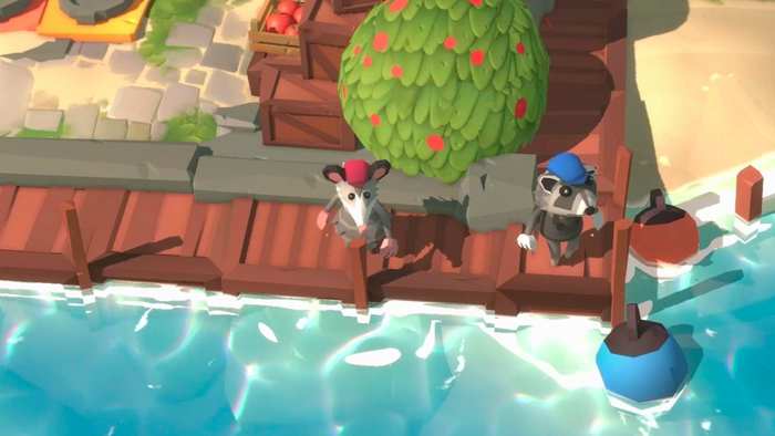 俩人组成的工作室做一个双人游戏也很合理是吧