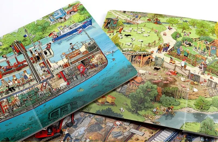 入手还赠送放大镜和定制拼图等好礼，全套原价476元，折后价格268元。