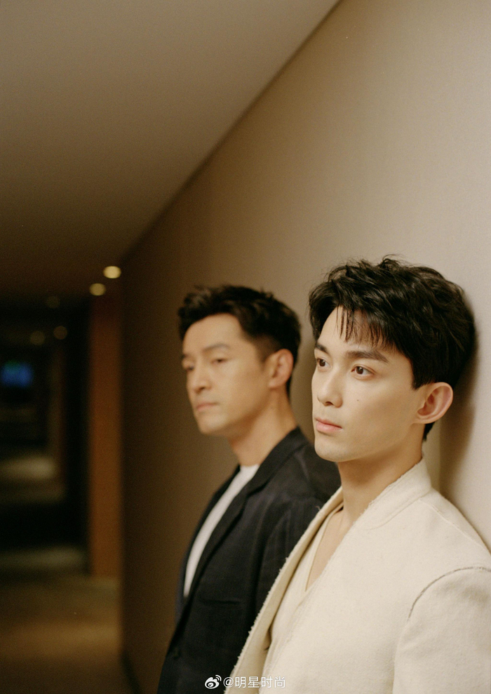 胡歌,吴磊同框照,梅长苏与小飞流再度同框,兄弟友谊长存|胡歌|吴磊