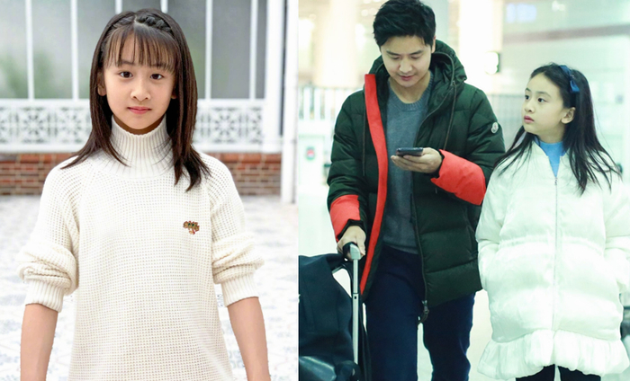 15岁森碟比父母都高,田亮女儿出息了!