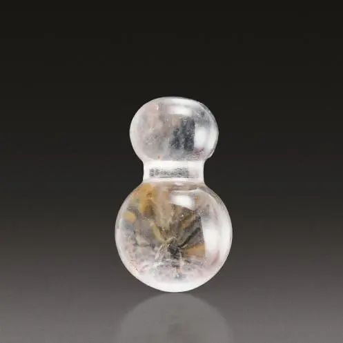 水晶摩尼佩 元代（1271－1368）1996年法华塔元代地宫发现