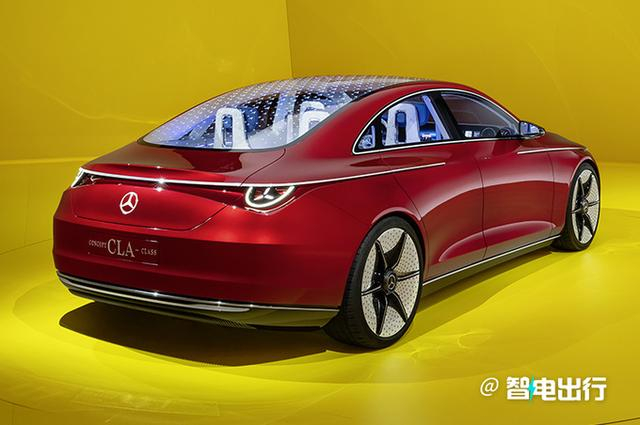 奔驰cla概念车全球首发配800v超充续航750km