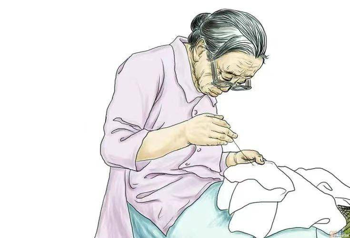 难忘那盏橘黄色的灯|橘黄色|母亲|缝纫机_新浪新闻