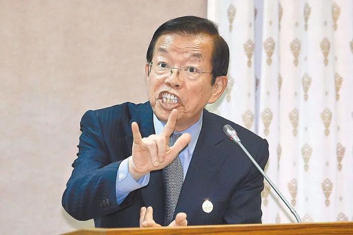 台北驻日代表谢长廷。图源：台湾中时新闻网