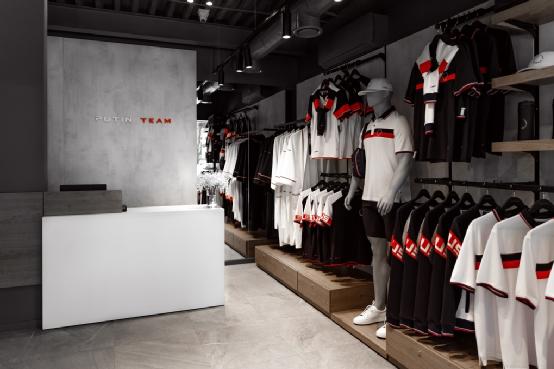 “普京之队”品牌在俄罗斯境内的门店,图源:“普京之队”品牌网站