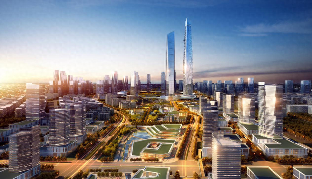 中央创新区效果图