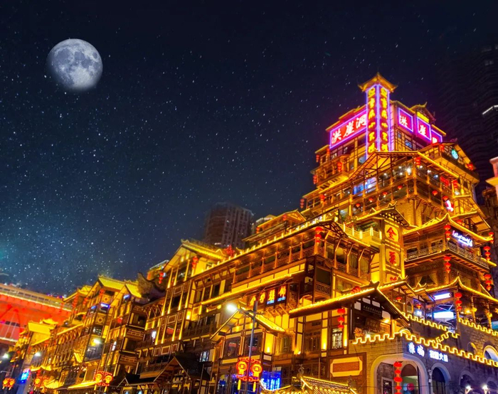 ◎图片来源：洪崖洞微信公众号