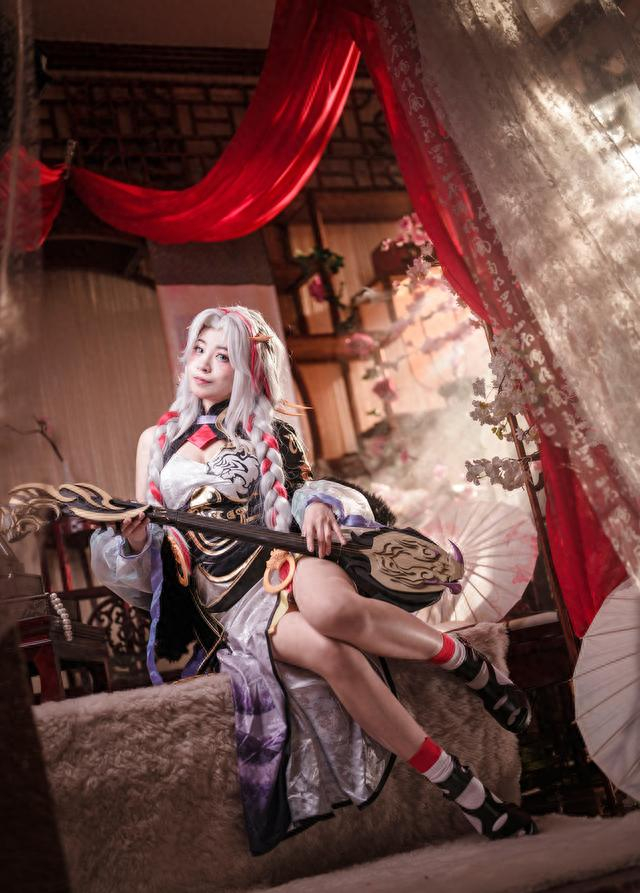 《王者荣耀》杨玉环cosplay|王者荣耀|cosplay_新浪新闻