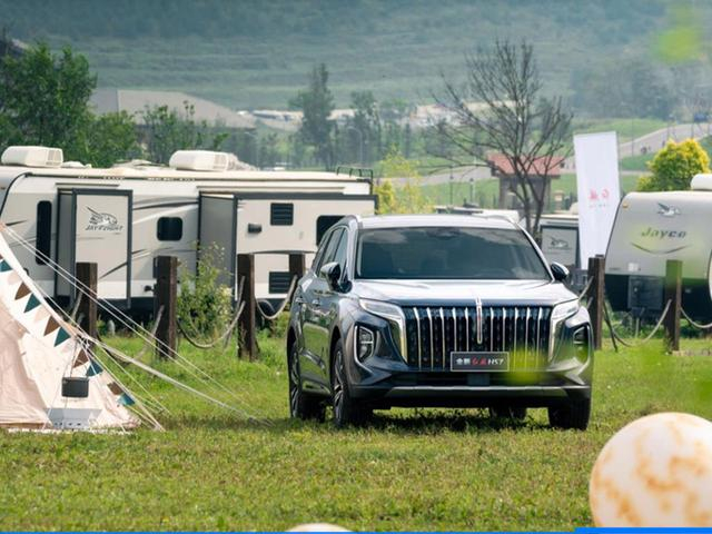 全新红旗hs7二重奏振国风更是国风