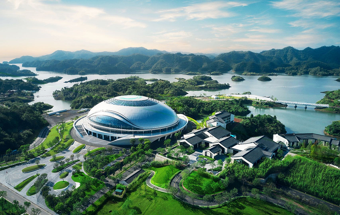 杭州亚运会淳安亚运分村致力于打造“最美亚运分村”。 受访者供图