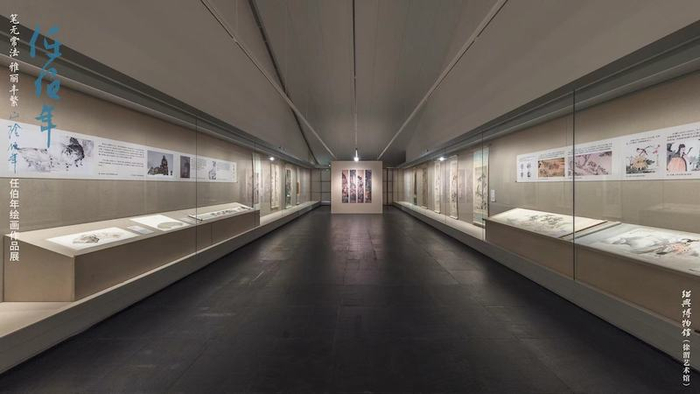 “笔无常法 雅丽丰繁——任伯年绘画作品展”现场