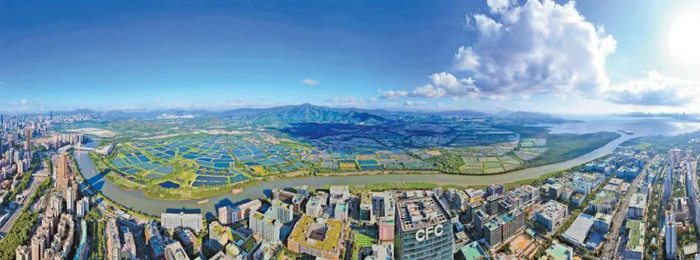 ▲河套深港科技创新合作区航拍图。图源：深圳特区报