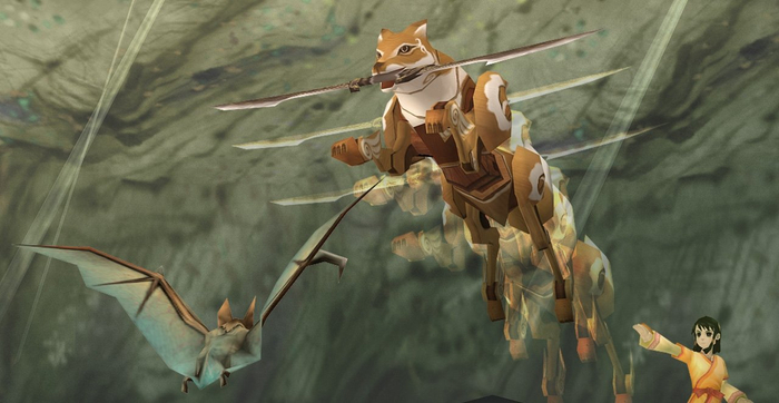 《苍之涛》中出现了单独的“木甲术”