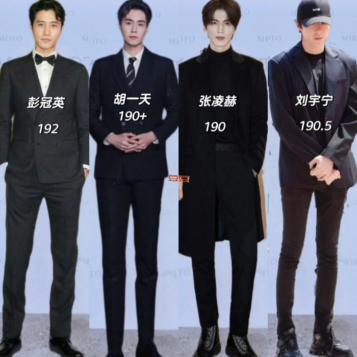 内娱大长腿男明星,到底腿长也很占优势哦