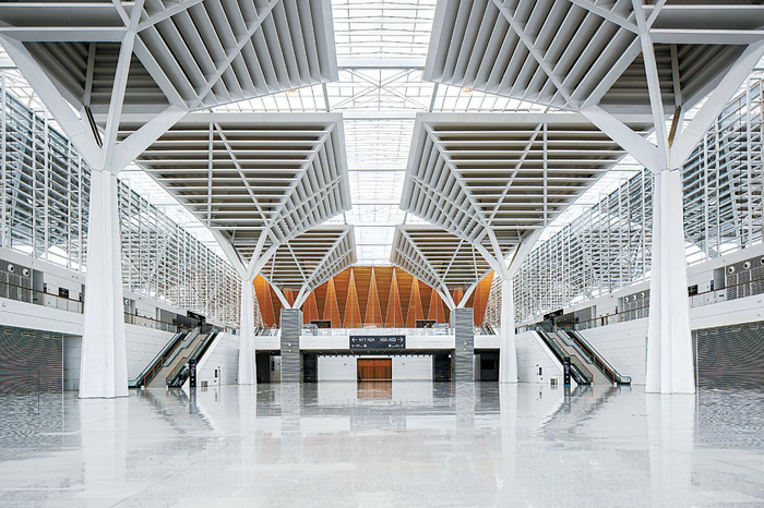 国家会展中心天津二期项目竣工为国家级智慧绿色建筑标杆